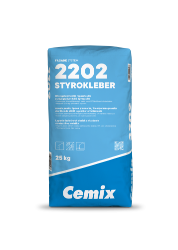 Cemix 2202 Styrokleber polisztirol ragasztó - 25 kg